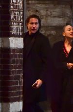 IRINA SHAYK and Vito Schnabel Night Out in New York 04/01/2020