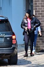 IRINA SHAYK and Vito Schnabel Out in New York 03/30/2020