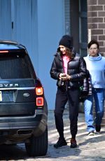 IRINA SHAYK and Vito Schnabel Out in New York 03/30/2020