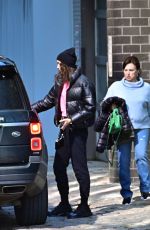 IRINA SHAYK and Vito Schnabel Out in New York 03/30/2020