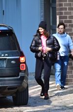 IRINA SHAYK and Vito Schnabel Out in New York 03/30/2020