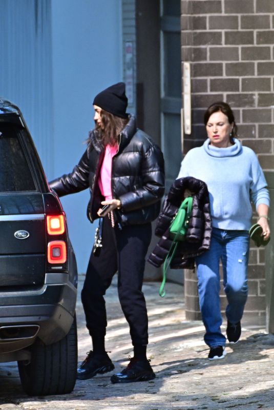 IRINA SHAYK and Vito Schnabel Out in New York 03/30/2020