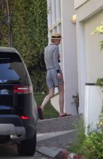 JAIME KING Arrives at a Friend