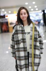 JANINE CHAG at Airport in Shanghai 04/13/2020