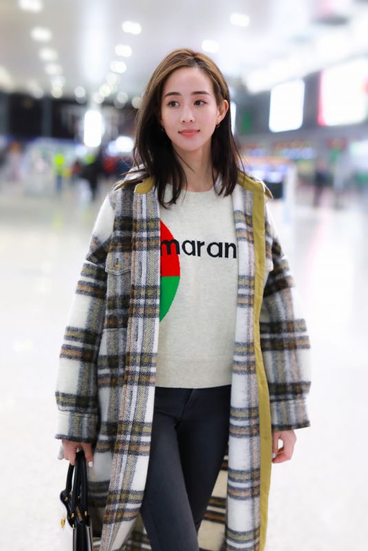 JANINE CHAG at Airport in Shanghai 04/13/2020