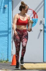 JENNIFER LOPEZ Leaves a Gym in Miami 04/01/2020