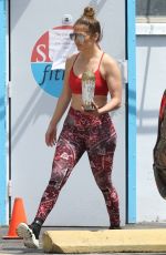 JENNIFER LOPEZ Leaves a Gym in Miami 04/01/2020