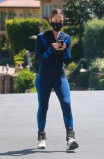 JESSICA ALBA Wearing Mask Out in Beverly Hills 04/19/2020