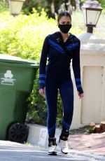 JESSICA ALBA Wearing Mask Out in Beverly Hills 04/19/2020