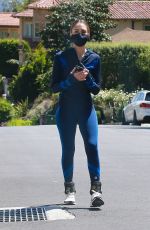 JESSICA ALBA Wearing Mask Out in Beverly Hills 04/19/2020