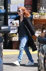 JESSICA CHASTAIN Out Shopping in Palos Verdes 04/04/2020