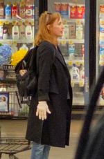 JESSICA CHASTAIN Out Shopping in Palos Verdes 04/04/2020