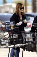 JESSICA CHASTAIN Out Shopping in Palos Verdes 04/04/2020