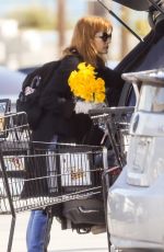 JESSICA CHASTAIN Out Shopping in Palos Verdes 04/04/2020