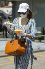 JESSICA CHASTAIN Wearing Mask at CVS in Palos Verdes 04/18/2020