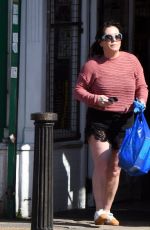 JESSIE WALLACE Out Shopping in London 04/12/2020