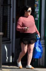 JESSIE WALLACE Out Shopping in London 04/12/2020