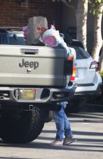 JILLIAN MICHAELS Shopping for Easter Baskets in Los Angeles 04/11/2020