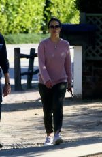 JORDANA BREWSTER and Andrew Form Out in Pacific Palisades 04/14/2020