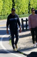 JORDANA BREWSTER and Andrew Form Out in Pacific Palisades 04/14/2020