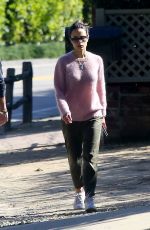 JORDANA BREWSTER and Andrew Form Out in Pacific Palisades 04/14/2020