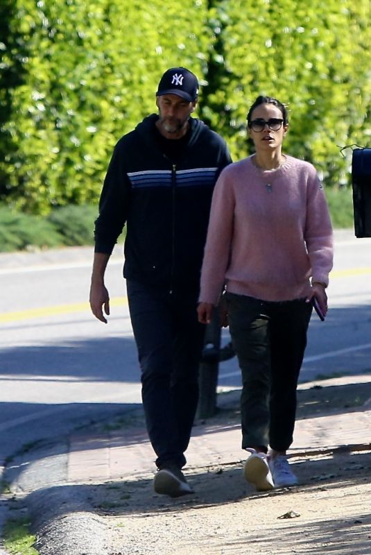 JORDANA BREWSTER and Andrew Form Out in Pacific Palisades 04/14/2020