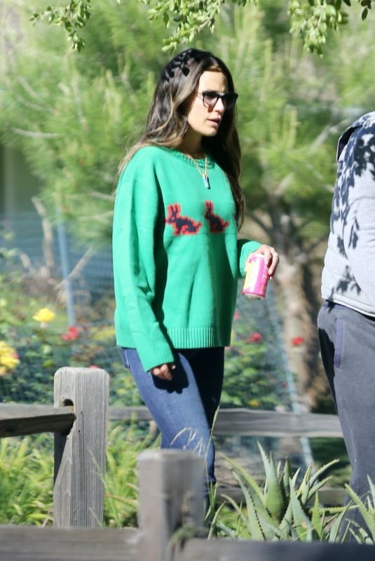JORDANA BREWSTER Out in Brentwood 04/19/2020