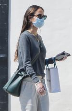 JORDANA BREWSTER Wearing Mask on Gloves Out for Ice Cream in Los Angeles 04/16/2020