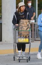 JORDYN WOODS Out Shopping Groceries in Los Angeles 04/02/2020
