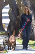 JULIA ROBERTS Out with Her Dogs in Malibu 04/22/2020