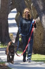 JULIA ROBERTS Out with Her Dogs in Malibu 04/22/2020