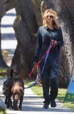 JULIA ROBERTS Out with Her Dogs in Malibu 04/22/2020