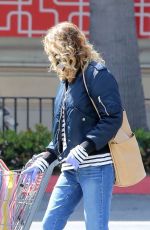 JULIA ROBERTS Wearing Mask and Gloves Sopping at CVS in Los Angeles 04/03/2020