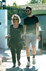 JULIANNE HOUGH and Ben Barnes Out in Los Angeles 04/15/2020
