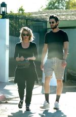 JULIANNE HOUGH and Ben Barnes Out in Los Angeles 04/15/2020