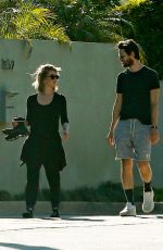 JULIANNE HOUGH and Ben Barnes Out in Los Angeles 04/15/2020