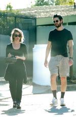 JULIANNE HOUGH and Ben Barnes Out in Los Angeles 04/15/2020