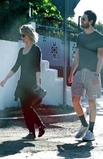 JULIANNE HOUGH and Ben Barnes Out in Los Angeles 04/15/2020