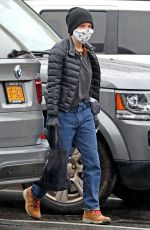 JULIANNE MOORE Wearing Mask Out in New York 04/21/2020