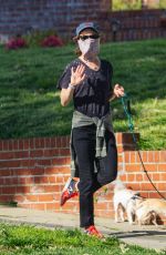 JULIETTE LEWIS Out with Her Dogs in Los Angeles 04/17/2020
