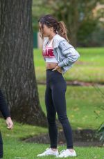 KASEY OSBORNE Workout at a Park in Melbourne 04/13/2020