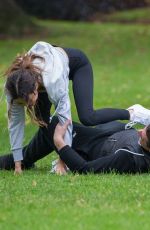 KASEY OSBORNE Workout at a Park in Melbourne 04/13/2020