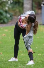 KASEY OSBORNE Workout at a Park in Melbourne 04/13/2020