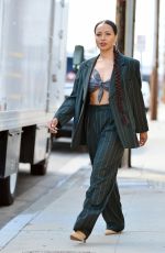KAT GRAHAM Arrives at Good Mythical Morning Show in Los Angeles 03/12/2020