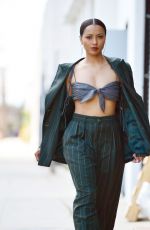 KAT GRAHAM Arrives at Good Mythical Morning Show in Los Angeles 03/12/2020