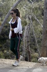 KATE BECKINSALE Out with Her Dog in Los Angeles 04/06/2020