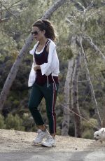 KATE BECKINSALE Out with Her Dog in Los Angeles 04/06/2020