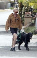 KATE BOSWORTH and Michael Polish Out with Their Dog in Los Angeles 04/02/2020