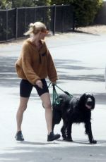 KATE BOSWORTH and Michael Polish Out with Their Dog in Los Angeles 04/02/2020