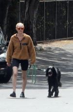 KATE BOSWORTH and Michael Polish Out with Their Dog in Los Angeles 04/02/2020